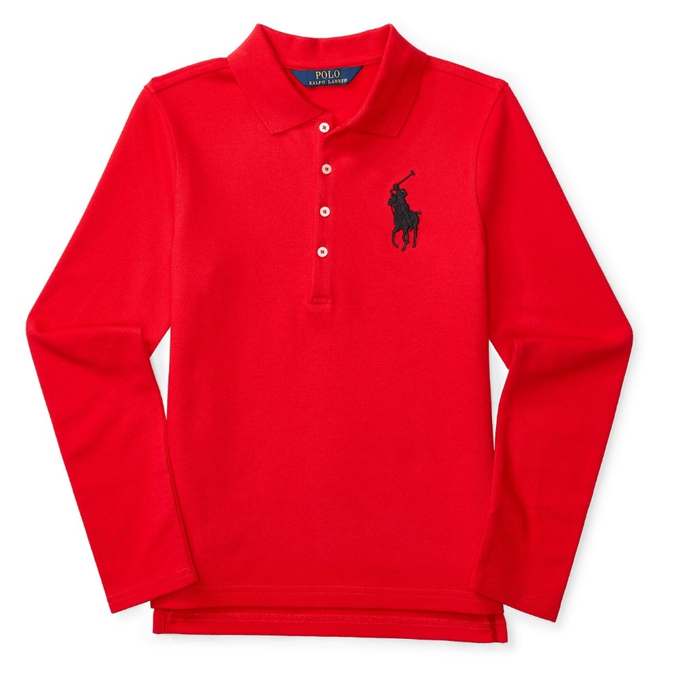 Ralph Lauren BIG PONY STRETCH MESH POLO